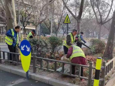 不負春日好時光 綠化養護正當時——西安碑林城管精細化推進城市綠化管理