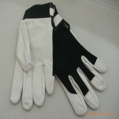 【本色豬頭層工作手套,黑色布背及魔術(shù)貼袖口】?jī)r(jià)格,廠(chǎng)家,圖片,防護(hù)手套,南通紐萊頓皮革制品銷(xiāo)售部-